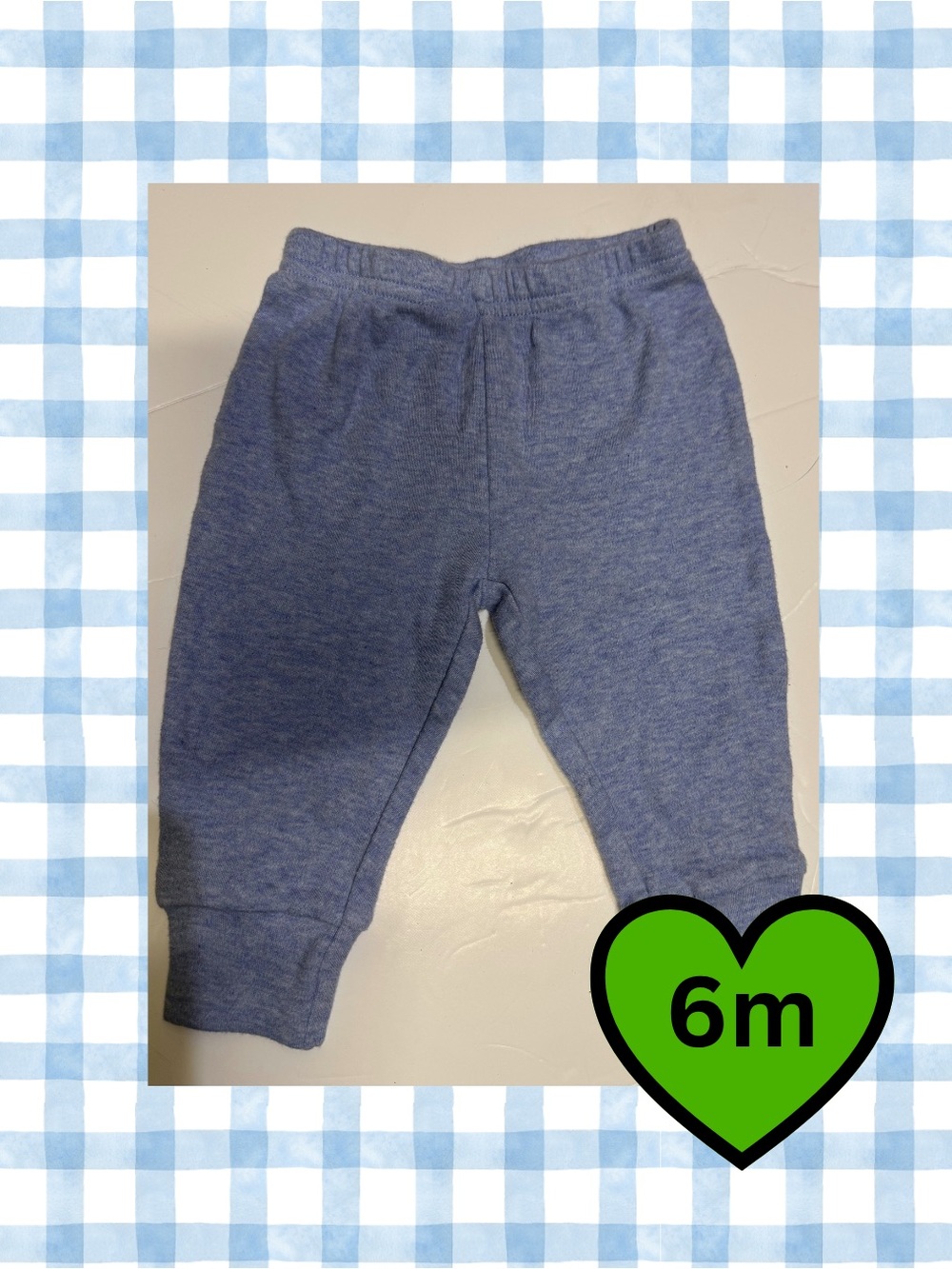4 for $20 / child of mine Heathered Light Blue Jogger Pants